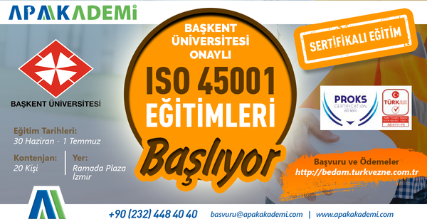 ISO 45001 Temel Eğitimleri